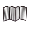 Pet Gate with Arched 4 Panel Fence